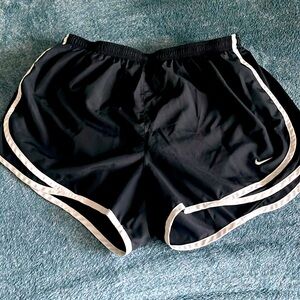 Nike Black and White Athletic Shorts